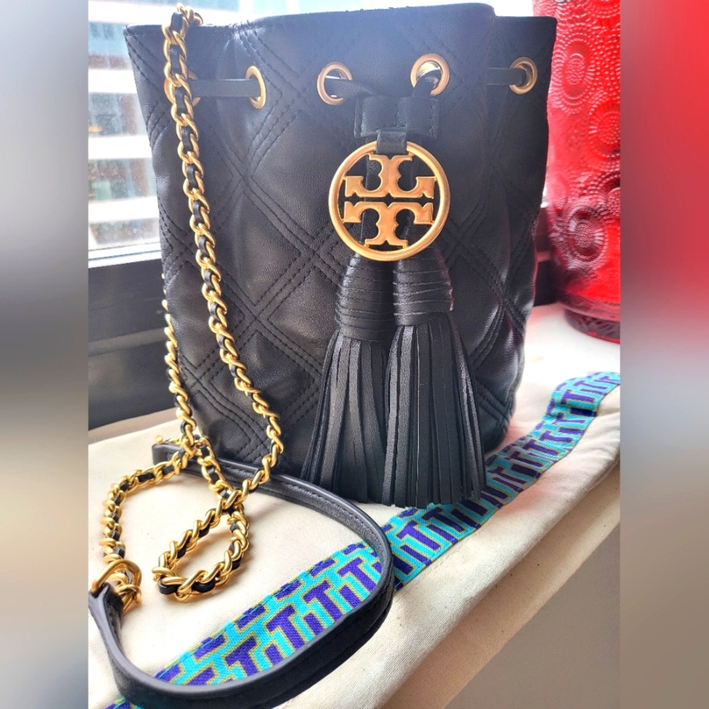 Tory Burch Fleming Mini Bucket